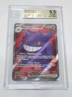Gengar EX #193 Temporal Forces Beckett 9.5 Pokemon Card - Image 2