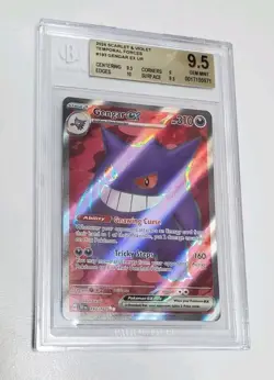 Gengar EX #193 Temporal Forces Beckett 9.5 Pokemon Card - Image 4