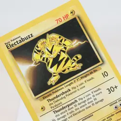 Pokemon TCG - Electabuzz 20/102 Base Set Rare WOTC - MP - Image 1