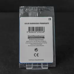 Pokemon TCG - Schwert & Schild Promo - Galar-Barrikadax - STAMPED - DE - Sealed - Image 2