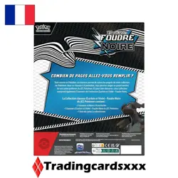 Pokemon - Coffret Collection Classeur EV10.5 : Foudre Noire - Image 3
