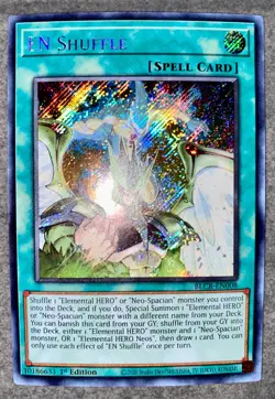 Yu-Gi-Oh! EN Shuffle 1st Ed. Secret Rare! BLCR-EN008 - NearMint/Mint - Image 1