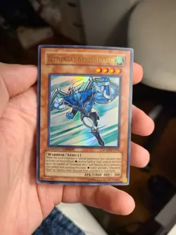 Yugioh Elemental Hero Stratos JUMP-EN012 Limited Ultra Rare - Image 1