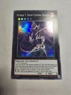 Number 5: Doom Chimera Dragon DANE-EN092 Dark Neostorm Unlimited - Image 1