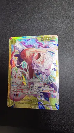 Monkey D. Luffy OP15 EB04-061 SEC ONE PIECE TCG ENGLISH NM - Image 1