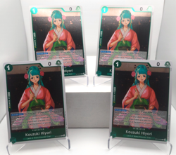 Kouzuki Hiyori Playset - OP12-028 x4 - Legacy of the Master - One Piece TCG - Image 1
