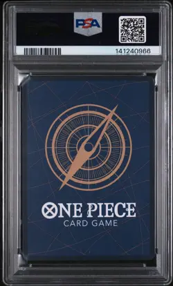 2025 ONE PIECE OP05 119 MONKEY D LUFFY ENGLISH 2ND ANNIVERSARY SET PROMO PSA 10 - Image 2