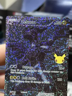 Zekrom 114/114 Black & White Celebrations 25th Anniversary Pokemon Card TCG - Image 5