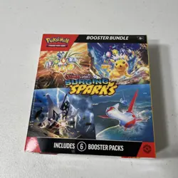 Pokemon Cards TCG S&V Surging Sparks Booster Bundle Box [6 Packs] New Sealed - Image 1