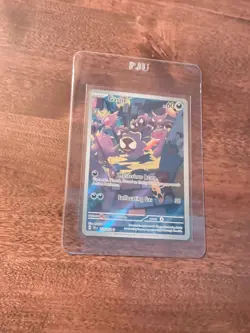 Pokemon TCG SV05 Temporal Forces Gastly Holo Rare Card 177/162 Near mint - Image 1