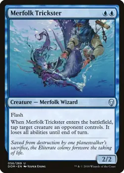 [MTG] Merfolk Trickster (056) (DOM) LP-HP - Image 1
