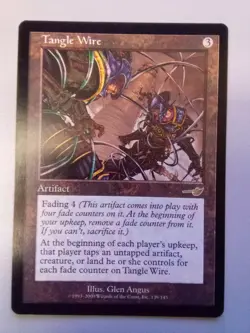 English Tangle Wire Nemesis Magic the Gathering MtG *NO RESERVE* - Image 1