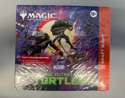 Draft Night Box Teenage Mutant Ninja Turtles TMT MTG - Image 1