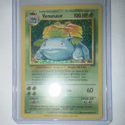 Venusaur Pokemon Card 003/034 Classic Collection Holo HP100 Stage 2 - Image 1