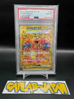 PSA 10 Charizard ex 139/108 UR Ruler Of The Black Flame Pokemon Card Japanese - Image 1