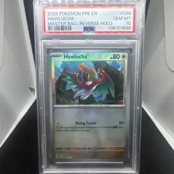 The Pokemon Company Hawlucha 089/131 Sv: Prismatic Evolutions Master Ball Holo … - Image 1