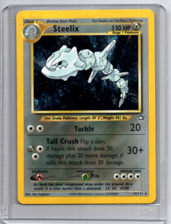 Pokemon - Steelix - #15/111 - Neo Genesis - Holo - LP - Image 1