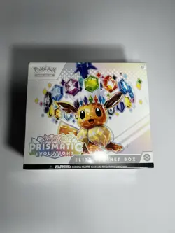 Pokemon Prismatic Evolutions Elite Trainer Box Booster Promo Eevee English 2025 - Image 1