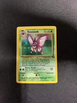Pokemon TCG Jungle Venomoth 13/64 Holo MP Vintage - Image 1