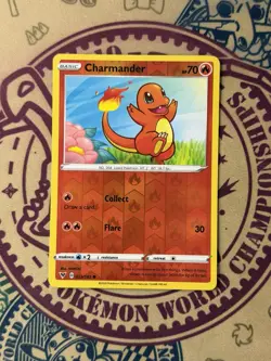 Pokemon Charmander 023/185 Vivid Voltage Reverse Holo Common - Image 3