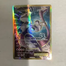 Pokemon Mewtwo EX Full Art Ultra Rare Holo Evolutions 103/108 180HP - Image 1