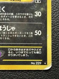 Houndoom 229 Crossing the Ruins Holo (Japanese) Pokemon TCG HP - Image 4