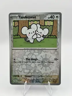 Tandemaus 157/191 Reverse Holo Common Surging Sparks Pokemon TCG - Near Mint NM - Image 1