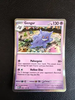 Pokemon TCG - Gengar 094/165 Scarlet & Violet 151 Holo - Image 1
