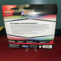 Pokemon TCG Prismatic Evolutions Tech Sticker Collection (Glaceon) - BRAND NEW - Image 2