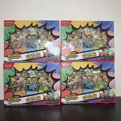 Pokemon TCG Ascended Heroes First Partners Deluxe Pin Collection SET OF 4 BOXES - Image 1