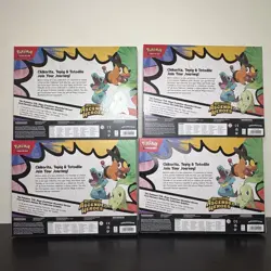 Pokemon TCG Ascended Heroes First Partners Deluxe Pin Collection SET OF 4 BOXES - Image 2
