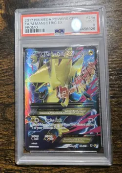 M MANECTRIC EX PSA 9 2014 POKEMON XY POWERS COLL #24A/119 FA PROMO - Image 1