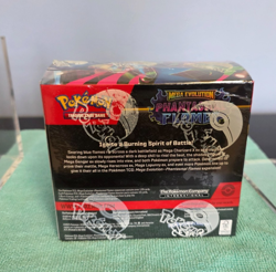 Pokemon TCG Mega Evolution Phantasmal Flames Booster Box (w/ Acrylic Case) - Image 3