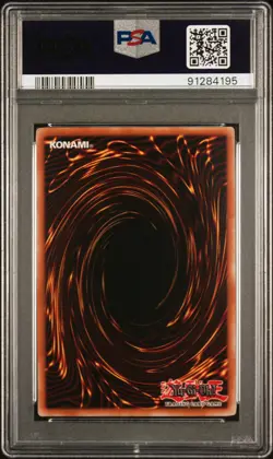 2007 YU-GI-OH! FOTB-FORCE OF THE BREAKER #EN026 RAIZA THE STORM MONARCH PSA 9 - Image 2
