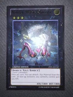 Yugioh Number 20: Giga-Brilliant Limited Edition Ultimate Rare ZTIN-ENV02 NM - Image 2