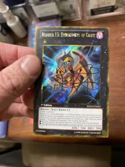 Number 13: Embodiment of Crime PGLD-EN023 Premium Gold 1st Edition - Image 2