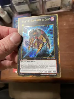 Number 13: Embodiment of Crime PGLD-EN023 Premium Gold 1st Edition - Image 4