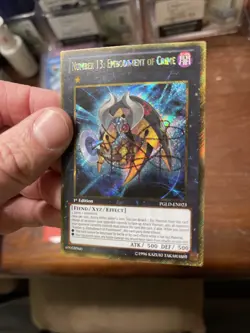 Number 13: Embodiment of Crime PGLD-EN023 Premium Gold 1st Edition - Image 5