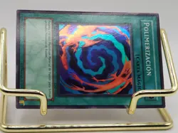 Yugioh Polymerization LOB-S059 1st Edition Super Rare Spanish Near Mint - Image 2