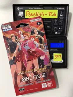 (HEAVY)🔥One Piece Heroines Edition EB 03 Sleeved Booster Pack (Factory Sealed) - Image 1