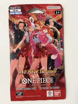 (HEAVY)🔥One Piece Heroines Edition EB 03 Sleeved Booster Pack (Factory Sealed) - Image 2