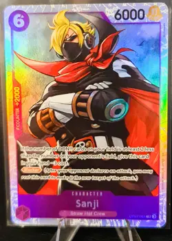 🔥Sanji OP07-064 SUPER RARE Premium Booster The Best Vol. 2 One Piece PK009A - Image 1
