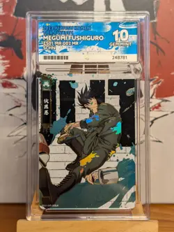 Jujutsu Kaisen Kayou Megumi Fushiguro MR-002 ACE GRADED 10 CCG TCG JJK Card - Image 1