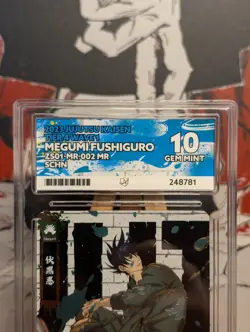 Jujutsu Kaisen Kayou Megumi Fushiguro MR-002 ACE GRADED 10 CCG TCG JJK Card - Image 3