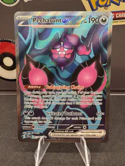 Pokemon TCG Pecharunt EX Ultra Rare Shrouded Fable Card 085/064 - Image 1