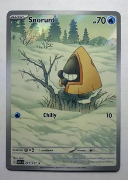 Pokemon Snorunt 227/217 ASC Holo Basic Card Lot (3) TCG English-Near Mint - Image 3