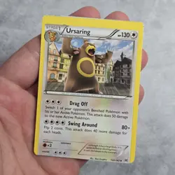Ursaring Miscut Error Pokemon Card Breakthrough 122/162 - Image 1
