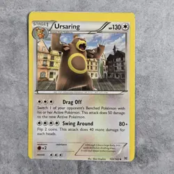 Ursaring Miscut Error Pokemon Card Breakthrough 122/162 - Image 5