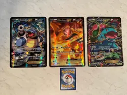 Pokemon 2016 Generations EX Holo Set Blastoise Charizard Venusaur Jumbo Promos! - Image 1