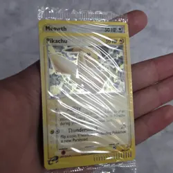 SEALED 2003 Pokemon Pikachu 012 Meowth 013 Black Star Promo Holo WOTC E-Reader - Image 3